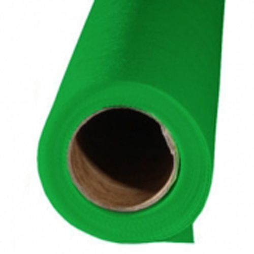 Студийный фон, хромакей, зеленый виниловый (полипропилен) 1,6х1м