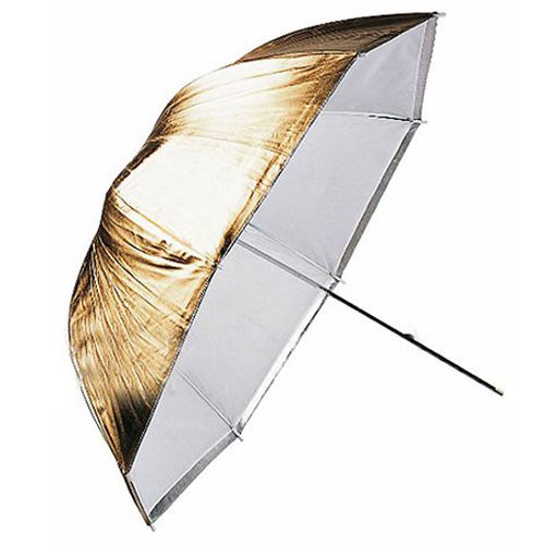 Зонт Falcon URK-48TGS Чорний / Золотий / Срібний / Перехресний 120см